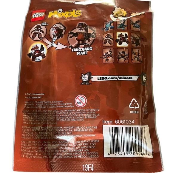 Retired Lego Mixels Series 2 “Cobba” New in Sealed Package - Picture 3 of 3